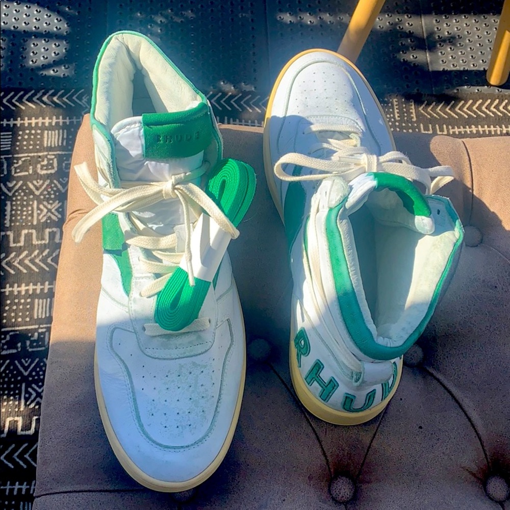 Rhude high top sneaker